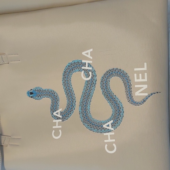 Cha Cha Cha Nel Snake Logo Tote by LA/TC Los Angeles Trading Company - Picture 8 of 16